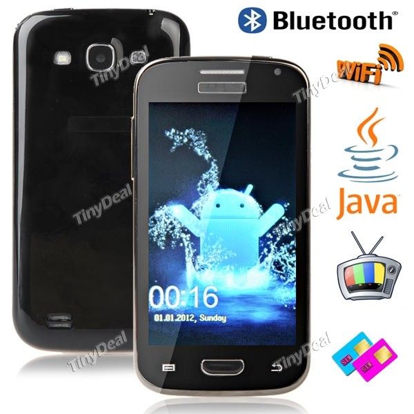 4" Resistance Touch Screen 2 SIM 4 Band -Mobile Vodafo